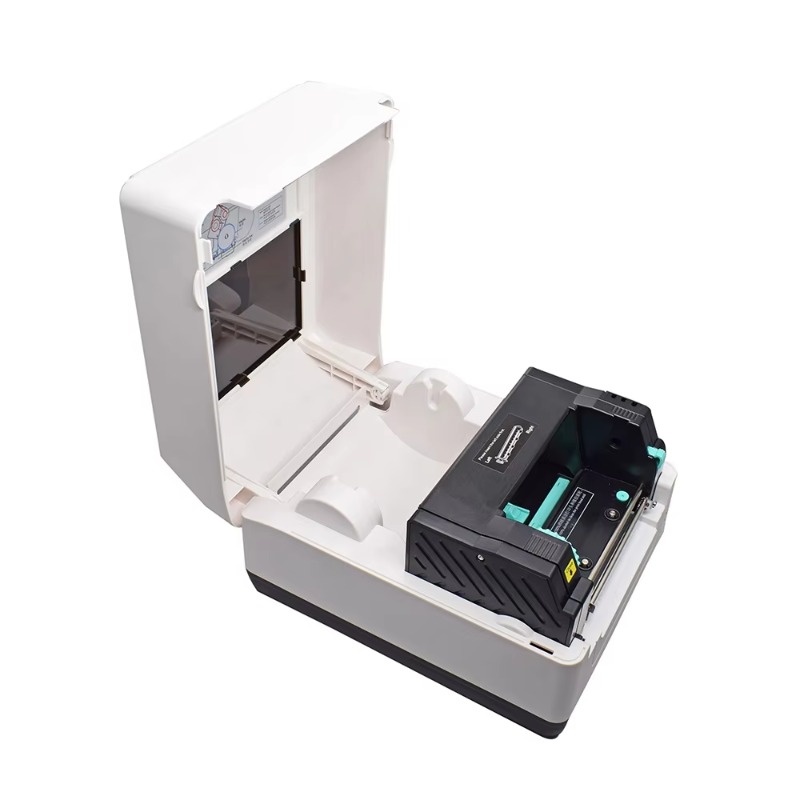 طابعة ملصقات حرارية مكتبية 4 ب - مراجعة Barcode Printer Direct Thermal 110Mm وسعره