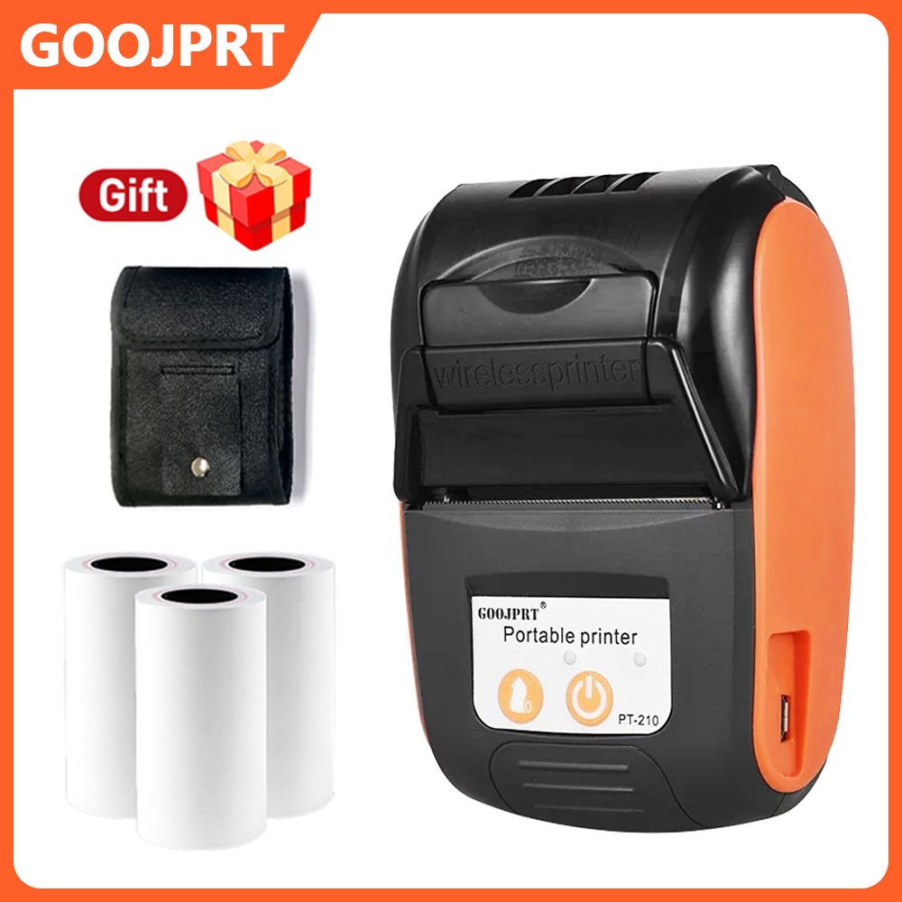 طابعة إيصالات حرارية صغيرة محم - مراجعة Bluetooth Portable Thermal Receipt Printer 58Mm وسعره